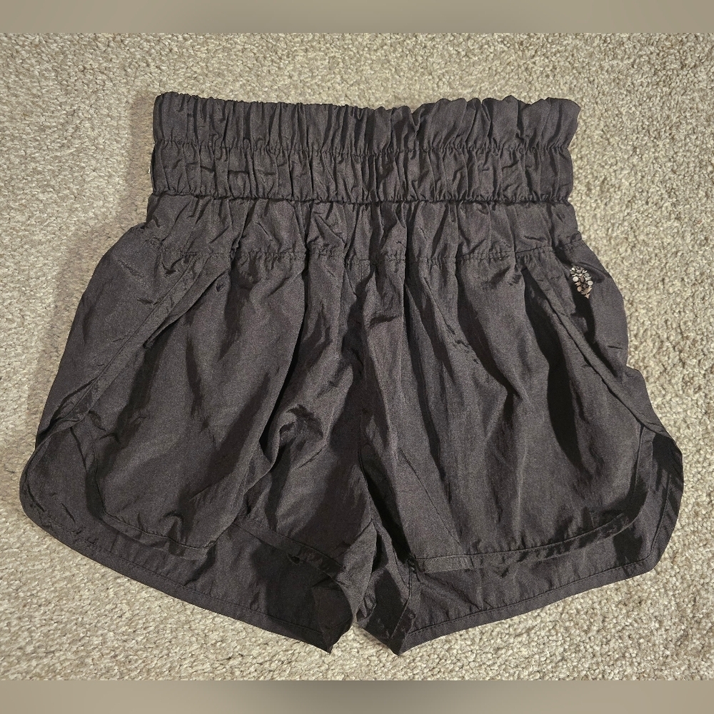 Free People Movement High Waisted Elastic Black Lined